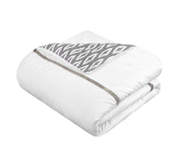 Chic Home Trace 9 Piece Reversible Comforter Set 