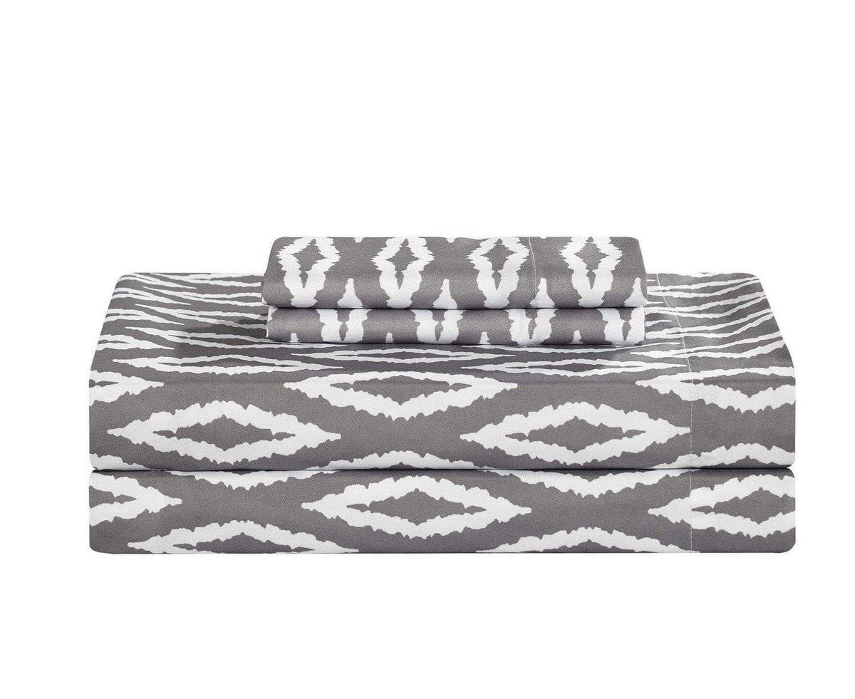 Chic Home Trace 9 Piece Reversible Comforter Set 