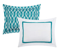 Chic Home Trace 9 Piece Reversible Comforter Set 