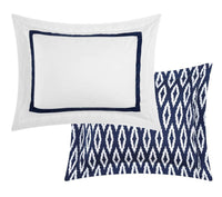 Chic Home Trace 9 Piece Reversible Comforter Set 