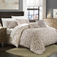 Chic Home Trenton 7 Piece Reversible Comforter Set 