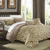 Chic Home Trenton 7 Piece Reversible Comforter Set 