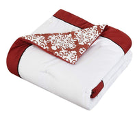 Chic Home Trina 4 Piece Reversible Duvet Cover Set 
