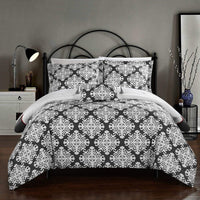 Chic Home Trina 8 Piece Reversible Duvet Cover Set 