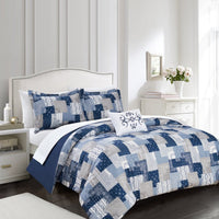 Chic Home Utopia 4 Piece Boho Duvet Cover Set 