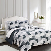 Chic Home Utopia 4 Piece Boho Duvet Cover Set 