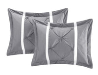 Chic Home Vermont 12 Piece Pinch Pleat Comforter Set 