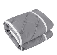 Chic Home Vermont 12 Piece Pinch Pleat Comforter Set 