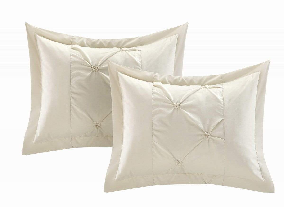 Chic Home Vermont 12 Piece Pinch Pleat Comforter Set 