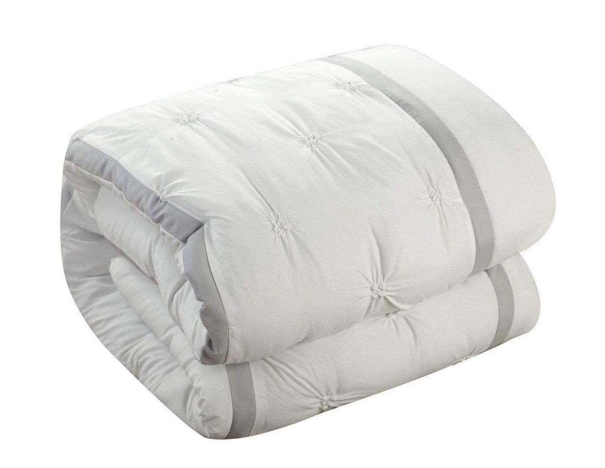 Chic Home Veronica 3 Piece Pintuck Duvet Cover Set 
