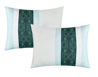 Chic Home Vivaldi 20 Piece Embroidered Comforter Set 