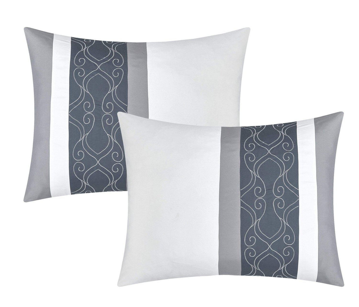 Chic Home Vivaldi 20 Piece Embroidered Comforter Set 