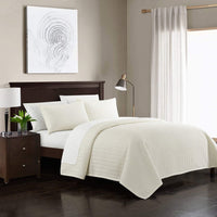 Chic Home Weaverland 7 Piece Stitched Quilt Set 