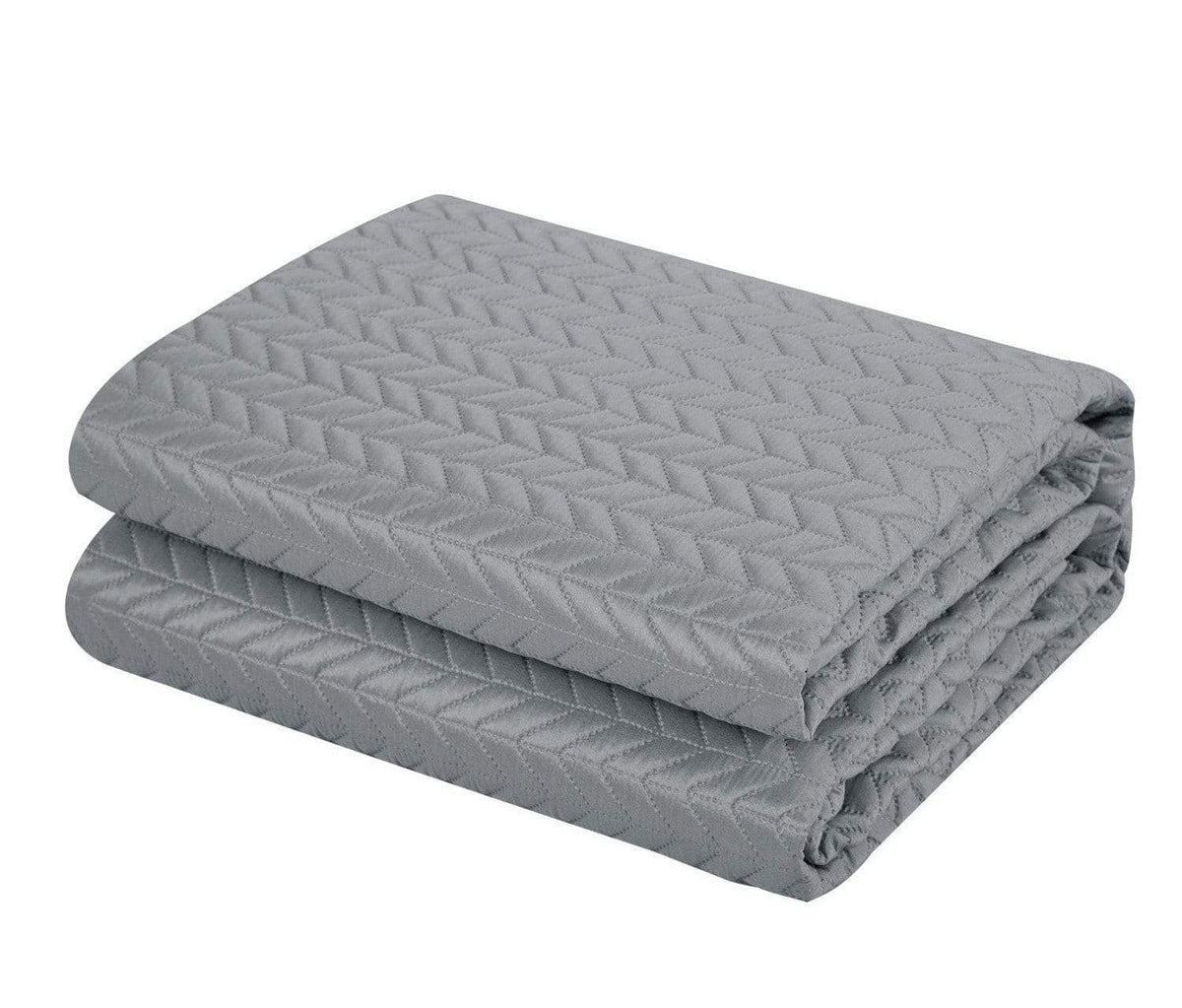 Chic Home Weaverland 7 Piece Stitched Quilt Set 