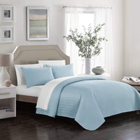 Chic Home Weaverland 7 Piece Stitched Quilt Set 