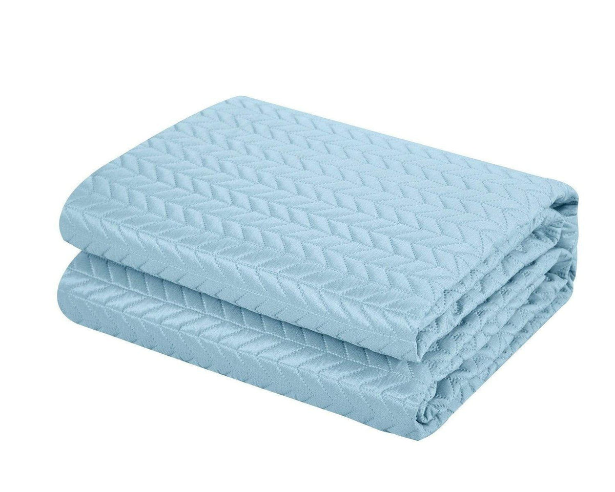 Chic Home Weaverland 7 Piece Stitched Quilt Set 