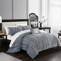Chic Home Westmont 8 Piece Velvet Comforter Set 