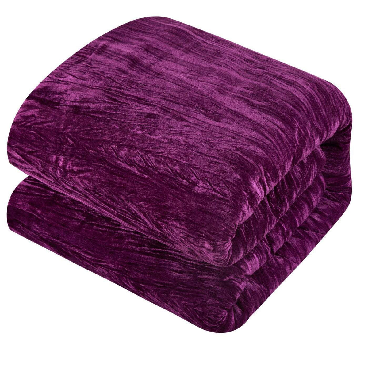 Chic Home Westmont 8 Piece Velvet Comforter Set 