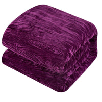 Chic Home Westmont 8 Piece Velvet Comforter Set 