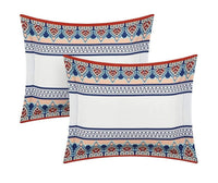 Chic Home Weston 4 Piece Cotton Duvet Cover Set 