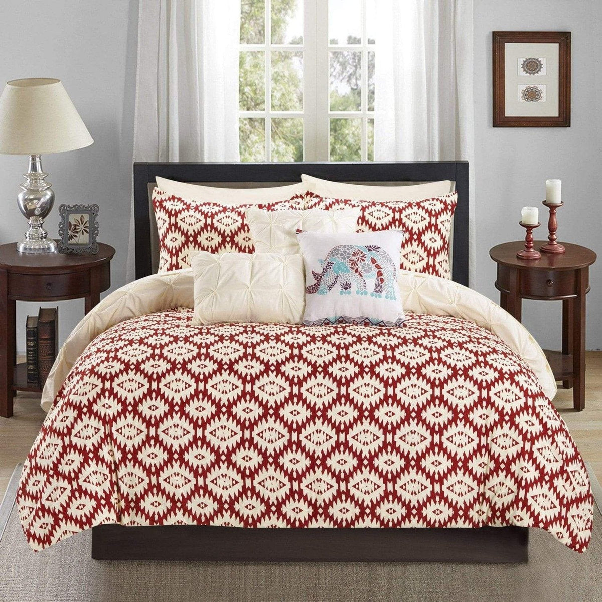 Chic Home Yael 10 Piece Boho Comforter Set 
