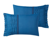 Chic Home Yvette 8 Piece Pleated Comforter Set 