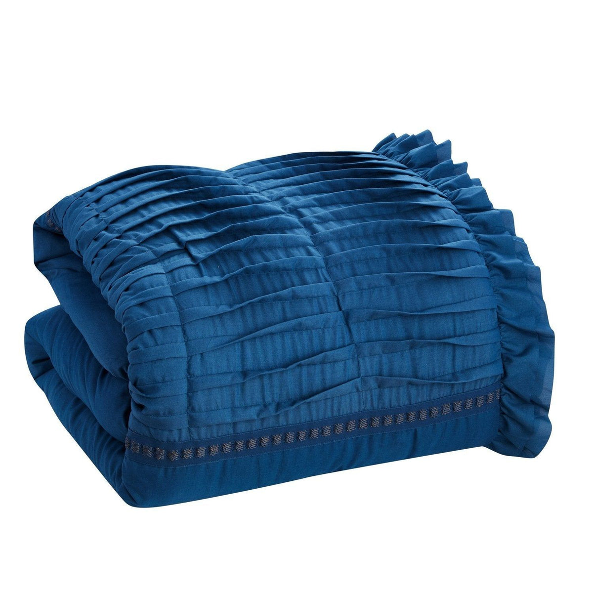 Chic Home Yvette 8 Piece Pleated Comforter Set 