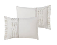 Chic Home Yvette 8 Piece Pleated Comforter Set 