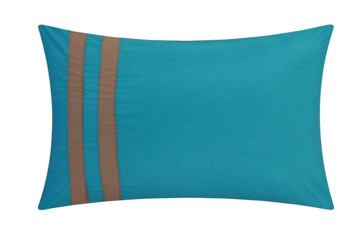Chic Home Zarah 10 Piece Color Block Comforter Set 