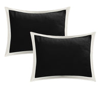 Chic Home Zarah 10 Piece Color Block Comforter Set 