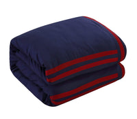 Chic Home Zarah 10 Piece Color Block Comforter Set 