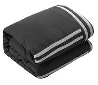 Chic Home Zarah 10 Piece Color Block Comforter Set 