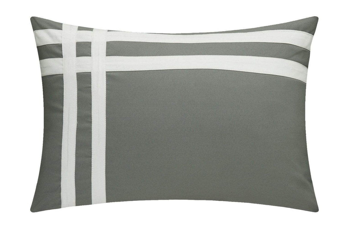 Chic Home Zarah 10 Piece Color Block Comforter Set 