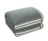 Chic Home Zarah 10 Piece Color Block Comforter Set 