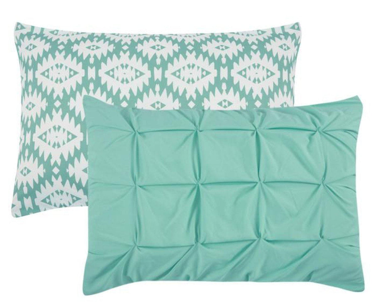 Chic Home Zissel 4 Piece Reversible Duvet Cover Set 