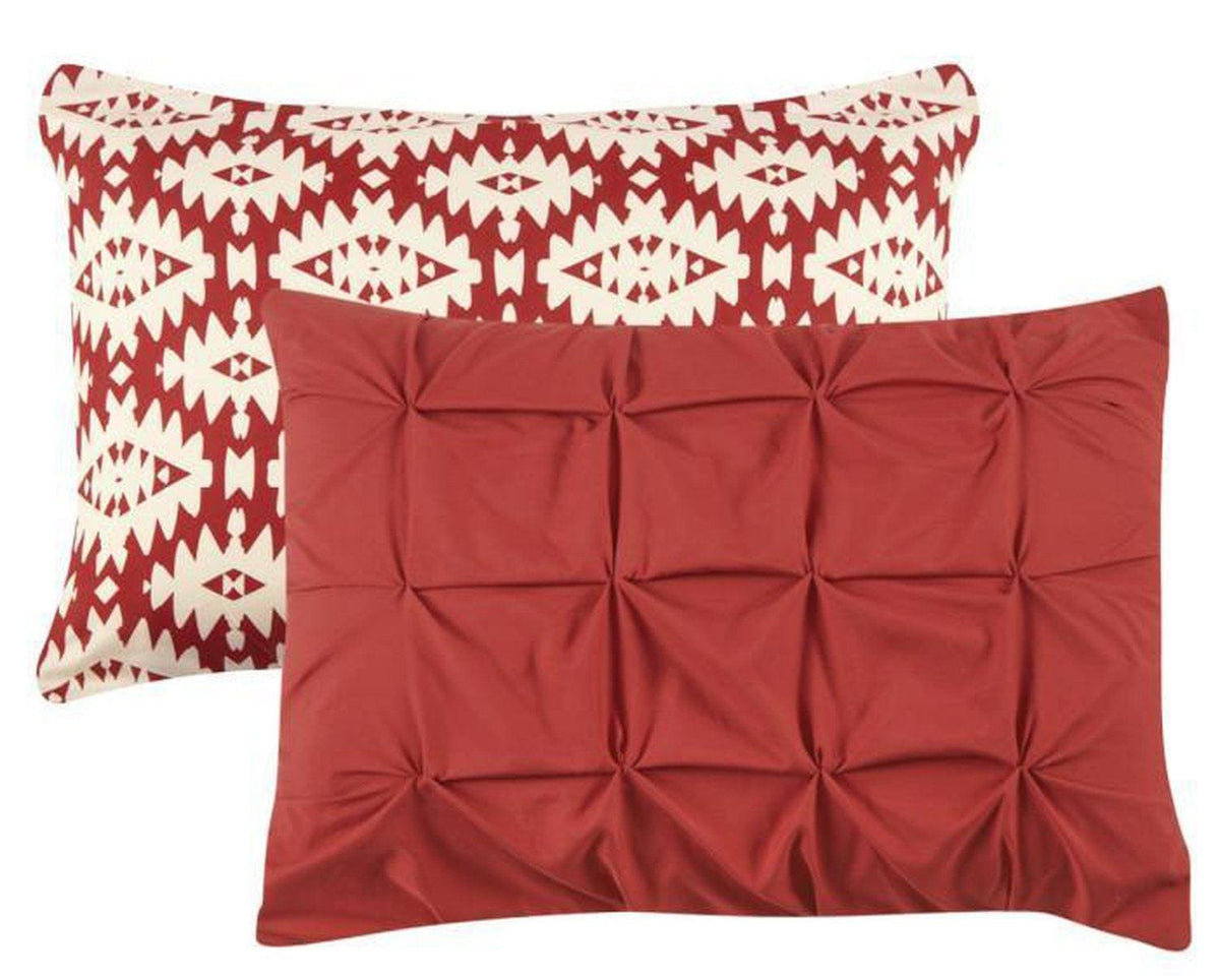 Chic Home Zissel 8 Piece Reversible Duvet Cover Set 
