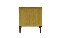 Iconic Home Achilles Tufted Velvet Slipper Accent Club Chair 