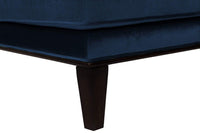 Iconic Home Achilles Tufted Velvet Slipper Accent Club Chair 
