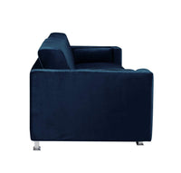 Iconic Home Amarillo Plush Velvet Sofa 