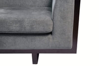 Iconic Home Arianna Linen Textured Sofa 