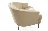 Iconic Home Astoria Linen Textured Club Chair 