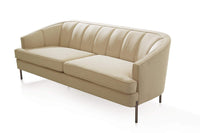 Iconic Home Astoria Linen Textured Sofa 