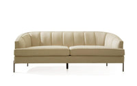 Iconic Home Astoria Linen Textured Sofa 