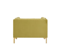 Iconic Home Azalea Velvet Club Chair 