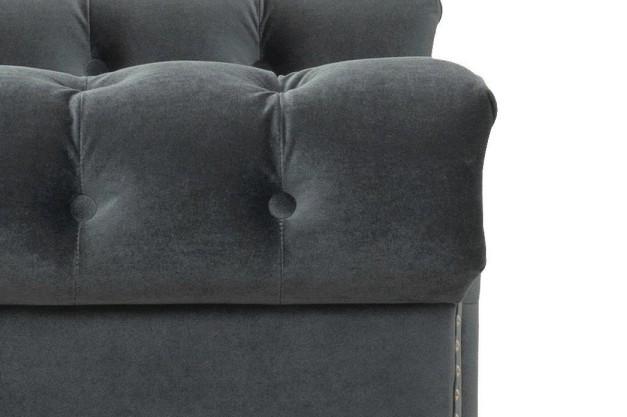 Iconic Home Bea Tufted Velvet Club Chair 