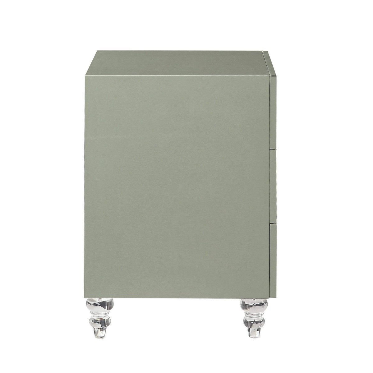 Iconic Home Bergamo Nightstand | End Side Table 