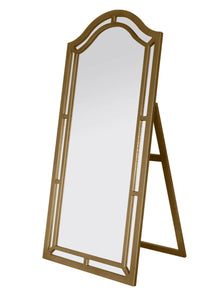 Iconic Home Berlin Floor Mirror Gold