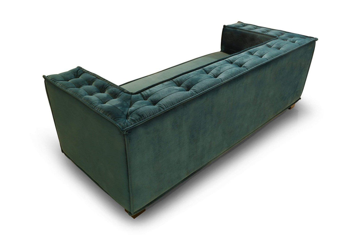 Iconic Home Bryant Velvet Sofa 