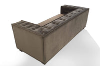 Iconic Home Bryant Velvet Sofa 