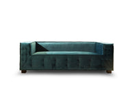 Iconic Home Bryant Velvet Sofa 